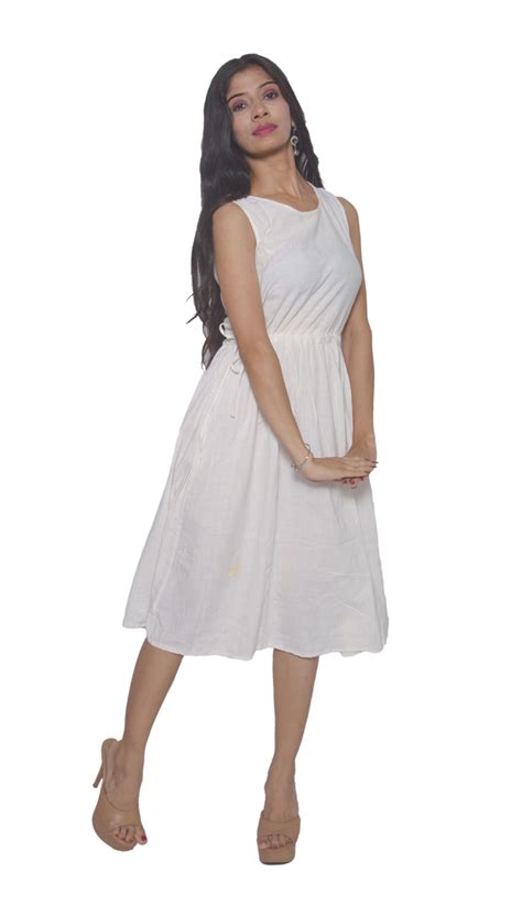 WHITE COTTON ONE PIECE