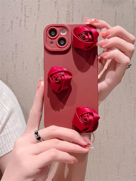 rose decor phone case pretty phone cases floral phone case phone