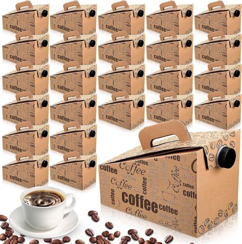 Amazon.com: Resholder 20 Pack Disposable Coffee Box Dispensers 96 oz