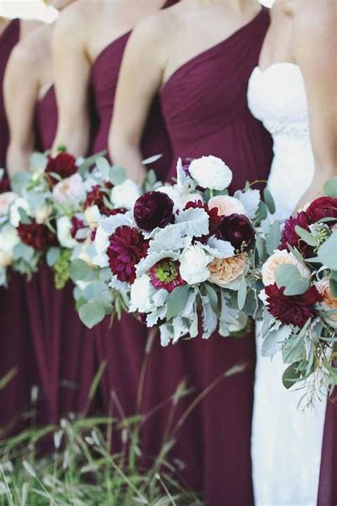 Casamento Na Cor Marsala - 25 Ideias para Casamento Cor Marsala [Decoração e Festa]