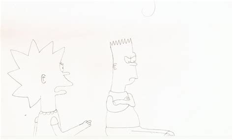 Bart and Lisa Simpson Fighting 2 by SamuelJCollins1990 on deviantART