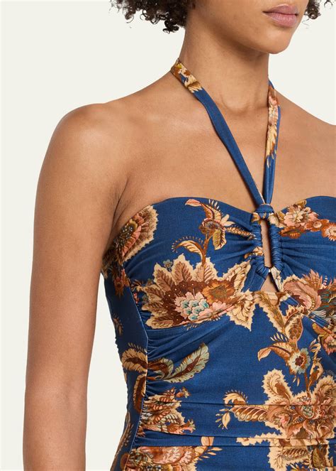 Zimmermann Aster Wide Link One-Piece Swimsuit - Bergdorf Goodman