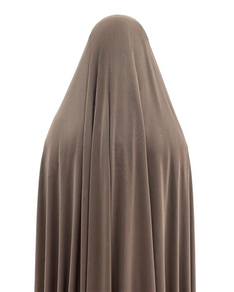 Premium Jersey Jilbab Latte Brown – Sayyida Collection