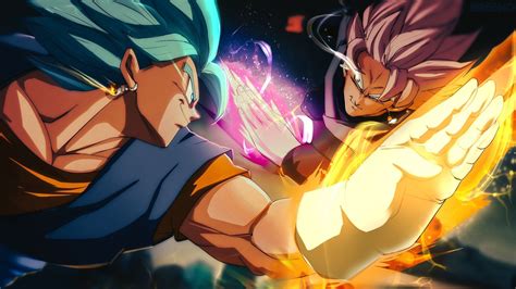 Vegito vs Goku Black Artwork