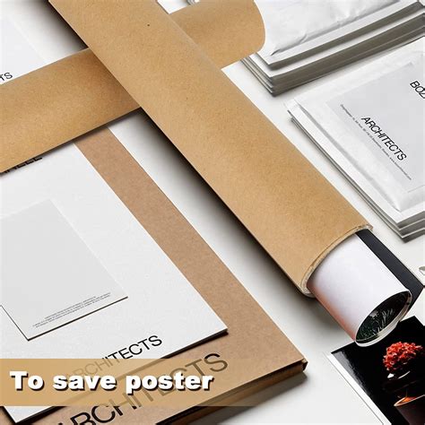 Snapklik.com : ACXFOND 20-Pack Mailing Tubes 12x2 Inch Long Cardboard