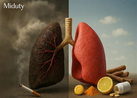 How To Detox Lungs Naturally Using Best Foods and Drinks - Miduty