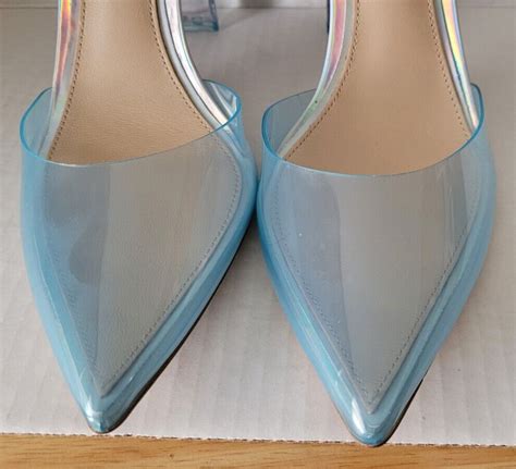 Aldo X Disney Cinderella Collection Clear Blue Glass … - Gem