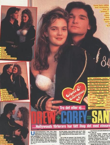 Corey Feldman and Drew Barrymore - The Two Coreys Photo (43282370) - Fanpop