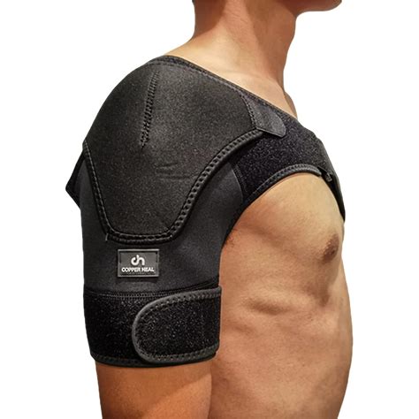 COPPER HEAL – Shoulder Adjustable Clamp Compression Sleeve for Men