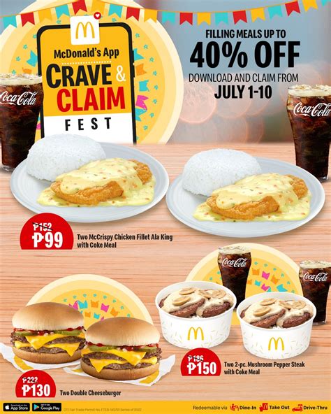 mcdo menu philippines philippine menus gfjb