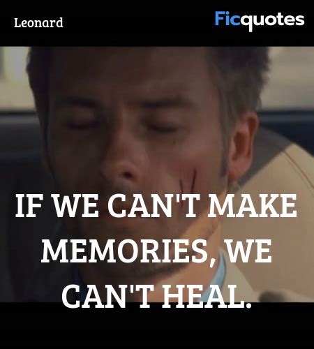 Leonard Quotes - Memento (2000)