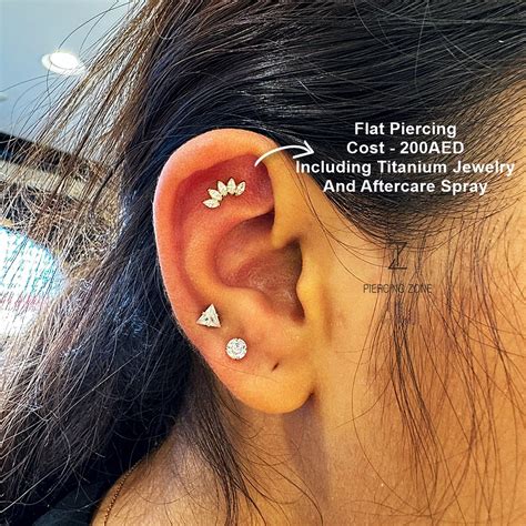 flat piercing aftercare piercing zone  dr vikas
