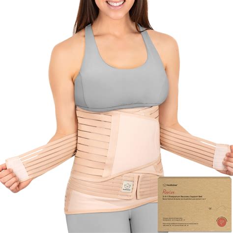 3 in 1 Postpartum Belly Support Recovery Wrap - Postpartum Belly Band