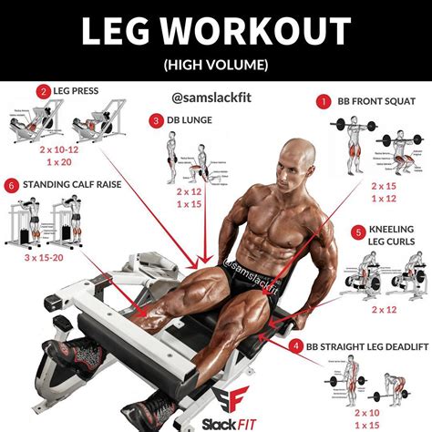 HIGH VOLUME LEG WORKOUT