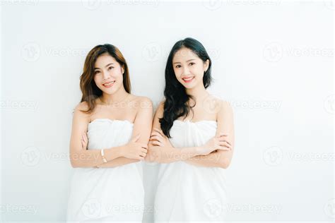 lgbtq, LGBT concept, homosexuality, portrait of two Asian women posing