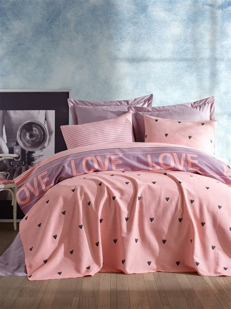Покрывало Пике Lotus Home Perfect - Love You Лиловый 160*235 — Купить ...