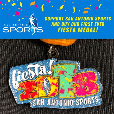 San Antonio Sports Fiesta Medal - San Antonio Sports