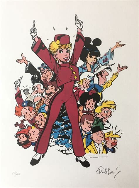 François Walthery, Natacha, sérigraphie - Bandes Dessinées - Plazzart