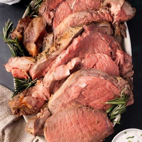 Sous Vide Prime Rib with Au Jus and Herb Butter- Peel with Zeal