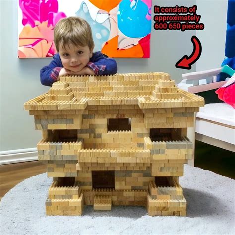 Montessori Wooden Natural Blocks, Montessori Wooden Jigsaw, Wooden ...