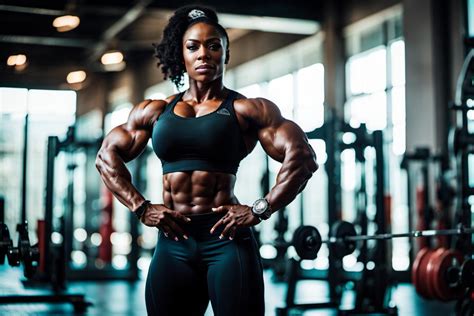 Pretty Black Girl Bodybuilder by musclefan1988 on DeviantArt