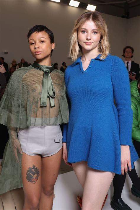 Thomasin McKenzie – Loewe Show at Paris Fashion Week 03/03/2023