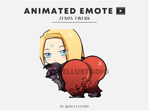FFXIV Zenos Twerking | Animated Emote - Etsy