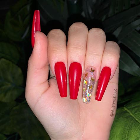 Red Butterfly by Athena Lash Co. - Custom *Recommended (Input Nail ...