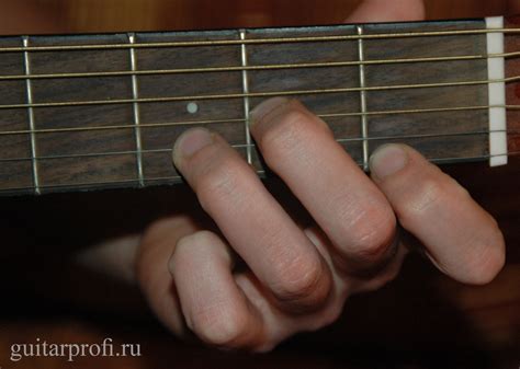 Аккорд Dm для гитары