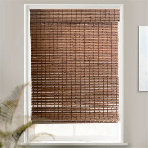MOOD Wooden Indoor Blinds | Custom Bamboo Roman Shades | RUSTIC ...