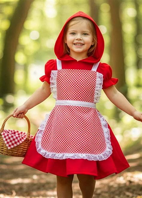 Chapeuzinho Vermelho Fantasia Infantil - Fantasia Infantil Chapeuzinho Vermelho