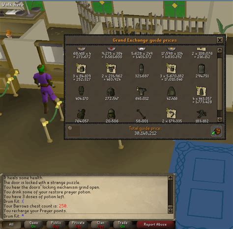 Loot from 250 Barrows Chest Count. : r/2007scape