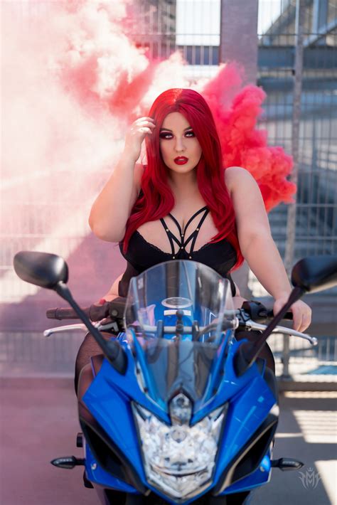 Redhead Biker – Digital Set – Multifluffyness