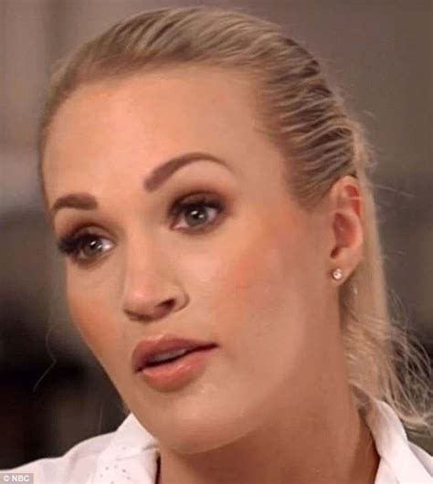 Carrie Underwood shows scars in first TV interview since her accident ...