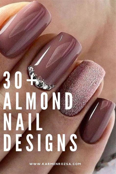Fall Nails Almond Easy