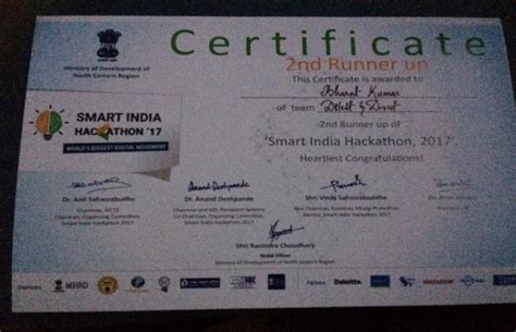 dronacharya gurgaon campus smart india hackathon