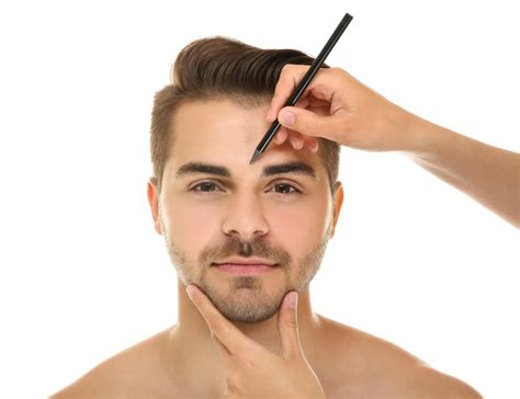 perfect eyebrows shape  men