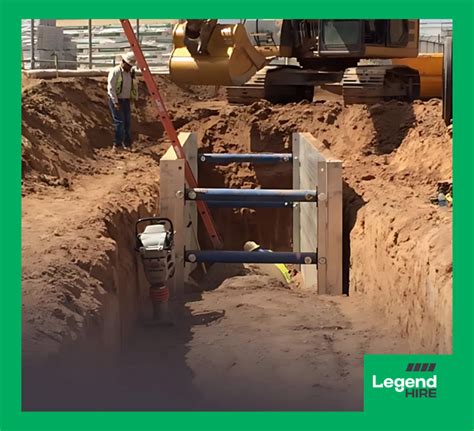 shoring types safety installation  removal legend hire