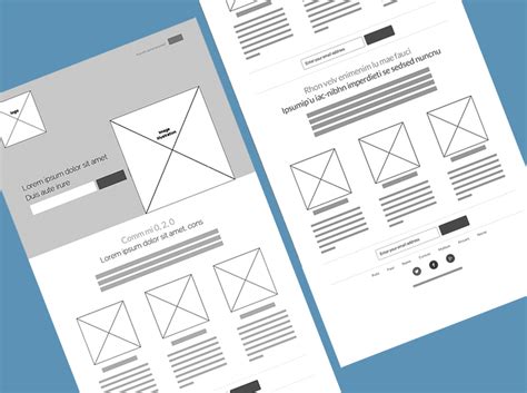 wireframe examples  inspire   design nulab