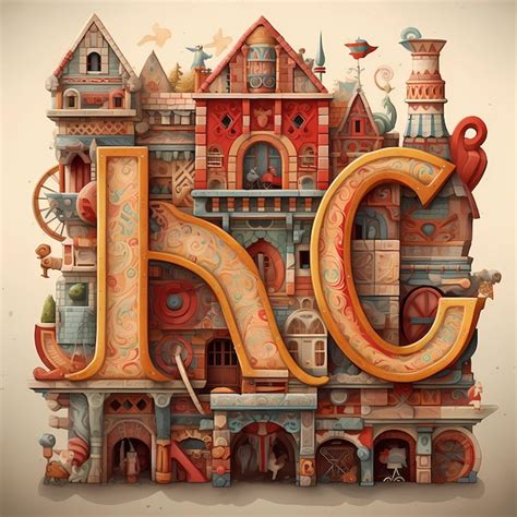 premium photo  drawing   building   letter