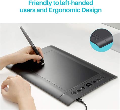 Buy HUION H610 Pro V2 Graphic Drawing Tablet Android Supported Pen ...