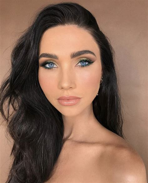 Model Jessica Green makeup by Mia Connor Green Makeup, Jessica ...