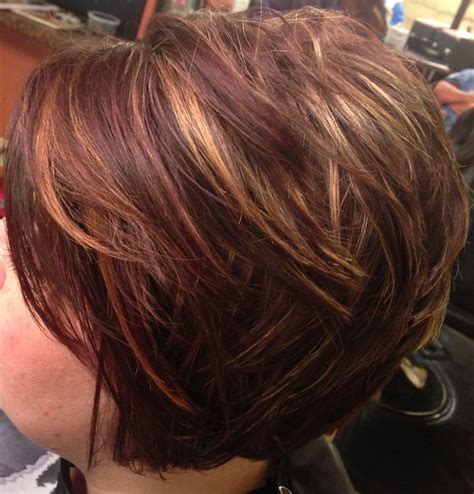 Modern Short Hair Highlights
