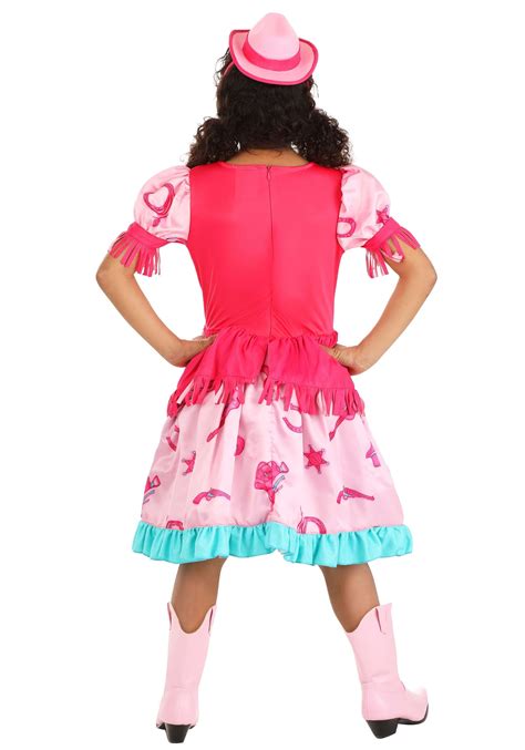 Kid's Pastel Pink Cowgirl Costume Dress | Cowgirl Costumes