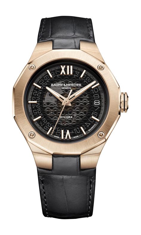 Baume & Mercier Riviera Gold - 10787 - 22,930 USD – The Watch Pages