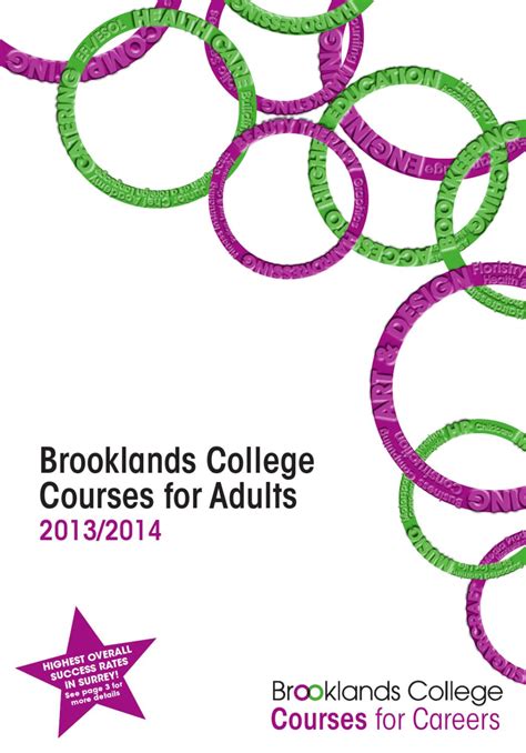 Brooklands College Adult Courses by Steen Spencer - Issuu