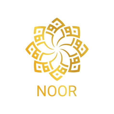 Noor Name Logo