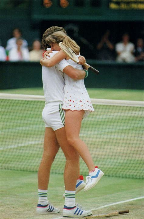 26 candid photographs of a young steffi graf while performing on stages