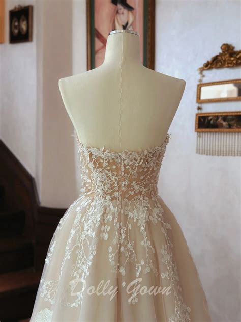 Short champagne wedding dresses 60 photos - Astyledwedding.com