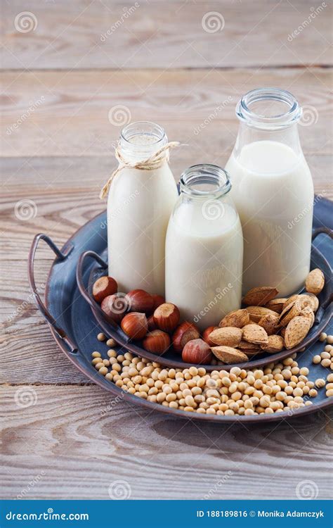 Vegan plant based milk stock photo. Image of lactose - 188189816
